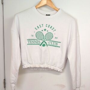 GARAGE CROP SWEATER SIZE SMALL